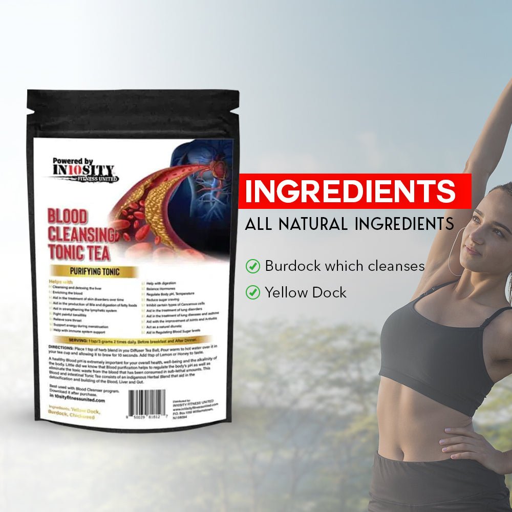 Blood Cleansing Tonic Tea - In10sityFitnessUnited