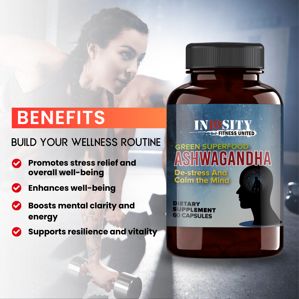 Ashwagandha Extract (Capsules) - In10sityFitnessUnited